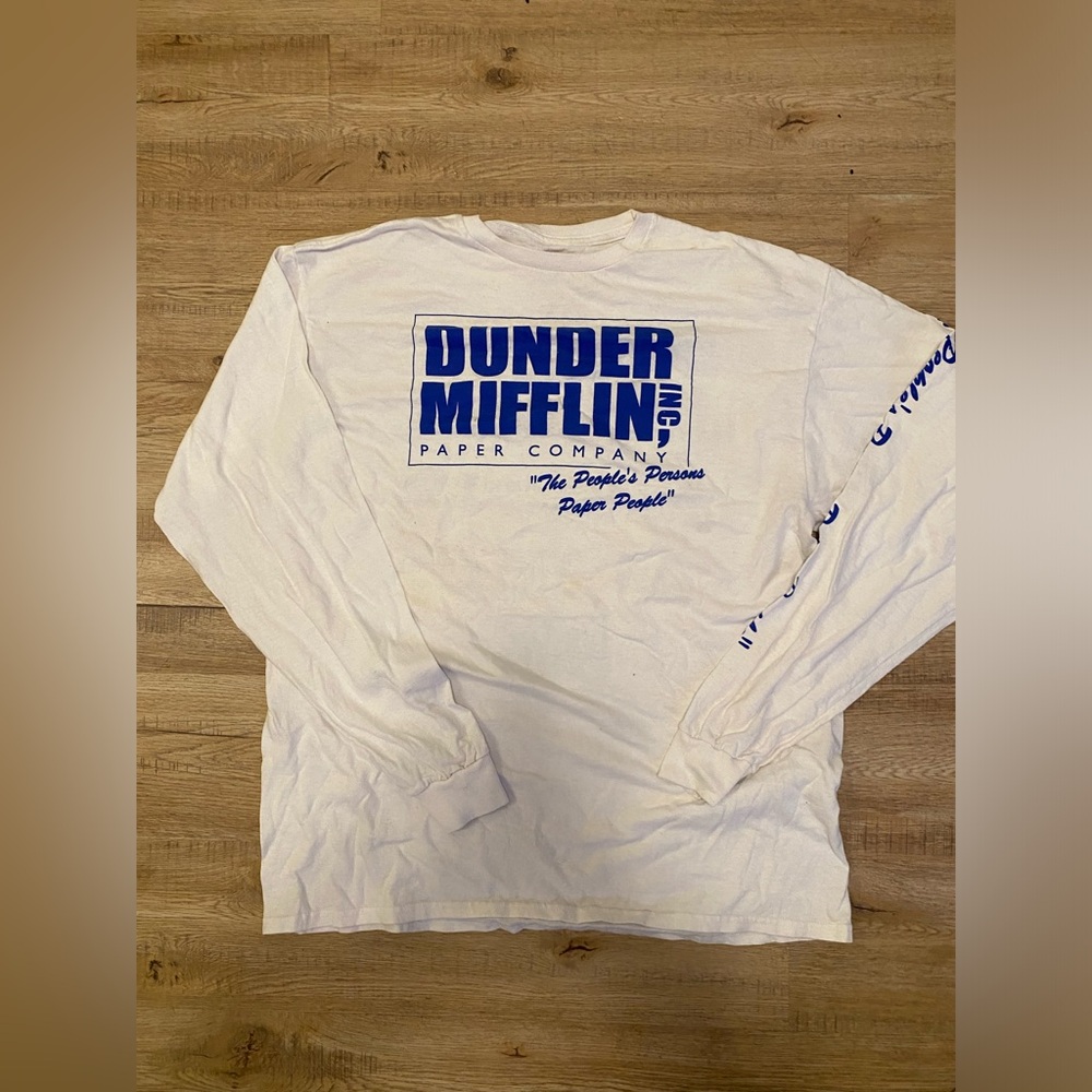 The Office Dunder Mifflin Paper Company Long Sleeve T-Shirt